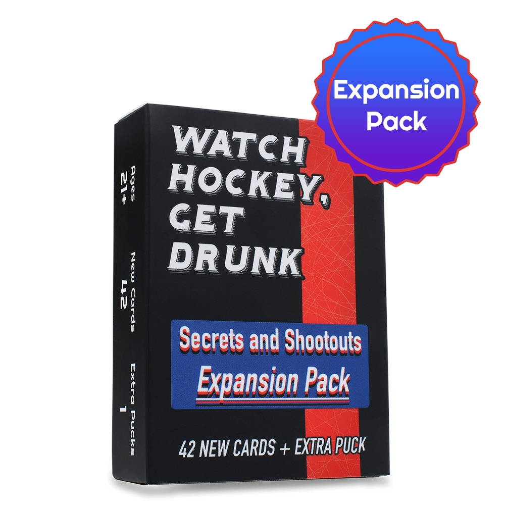 Secrets and Shootouts EXPANSION PACK for Watch Hockey, Get Drunk - PREORDER