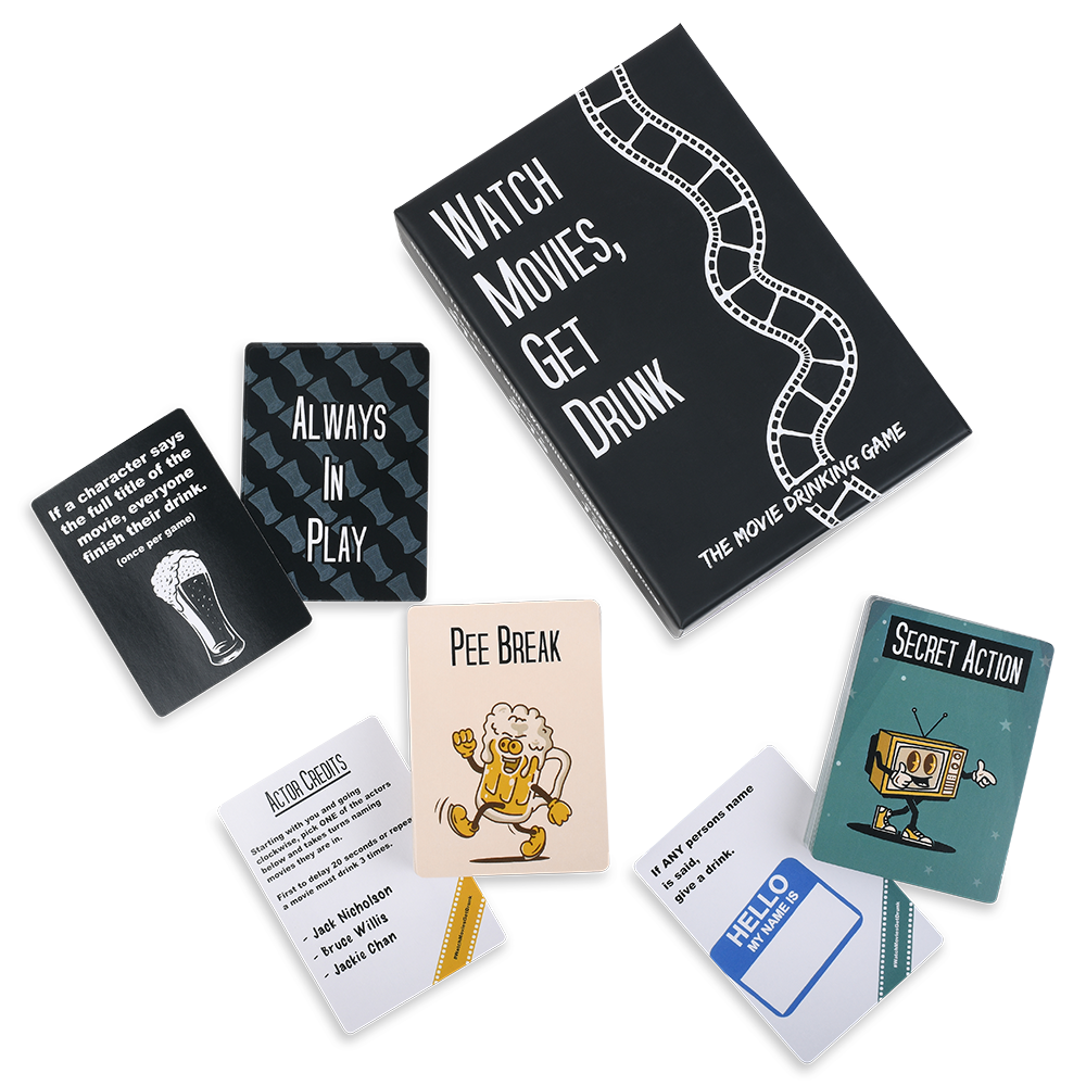 Watch Movies, Get Drunk -PREORDER (ships in July)